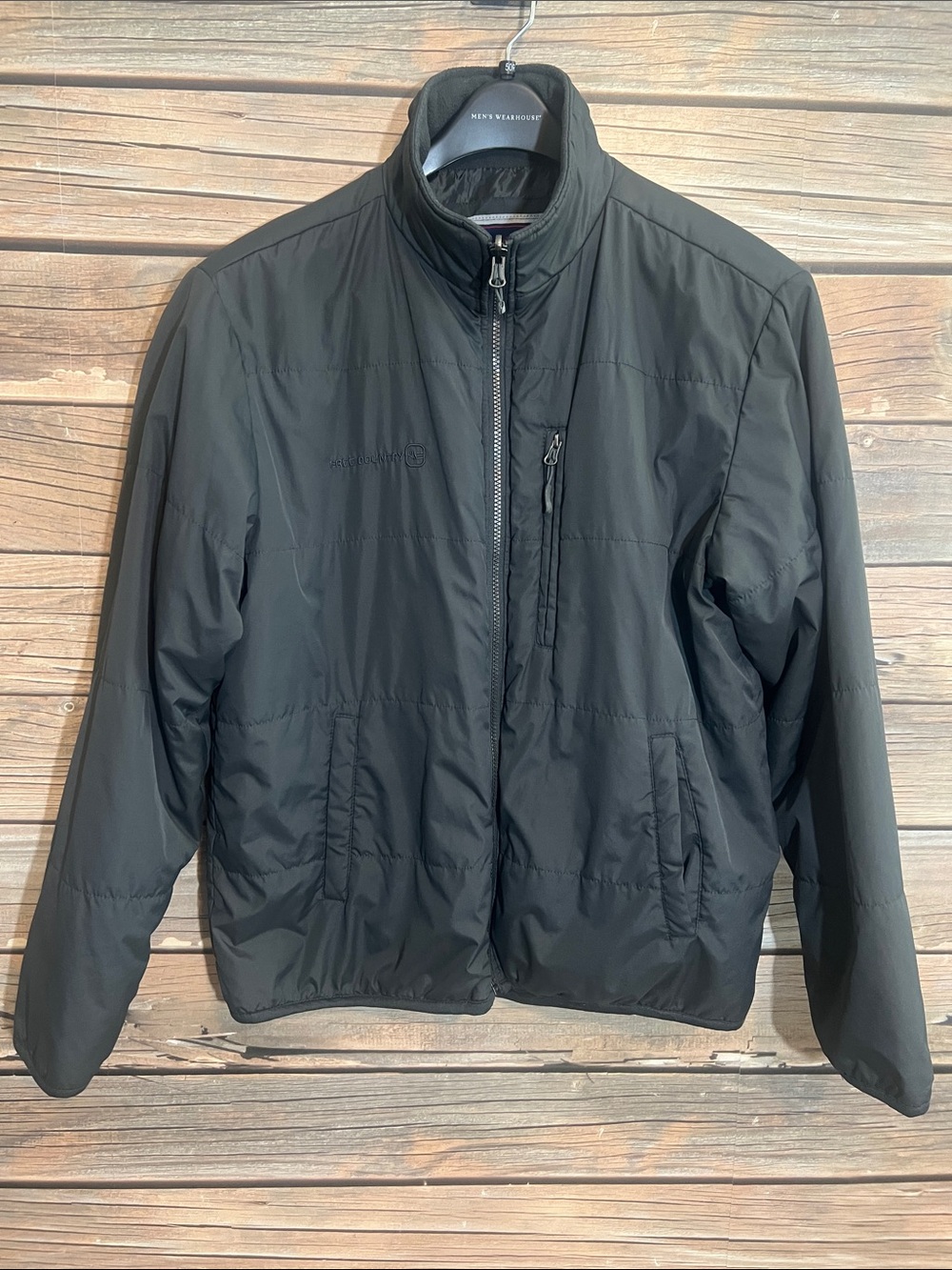 Free Country Black Quilted Zip-Front Puffer Jacket